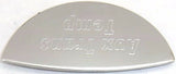Gauge Emblem for Peterbilt Auxiliary Transmission Oil Temp Stainless GG#68506
