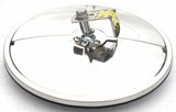 Tripod Legged Fender Mount Mirror 8" Center Mount Chrome Body GG#33322 Each