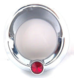 Gauge Cover for 2005 & Older Peterbilt Red Jewel 2 1/4" Visor #20820 Each