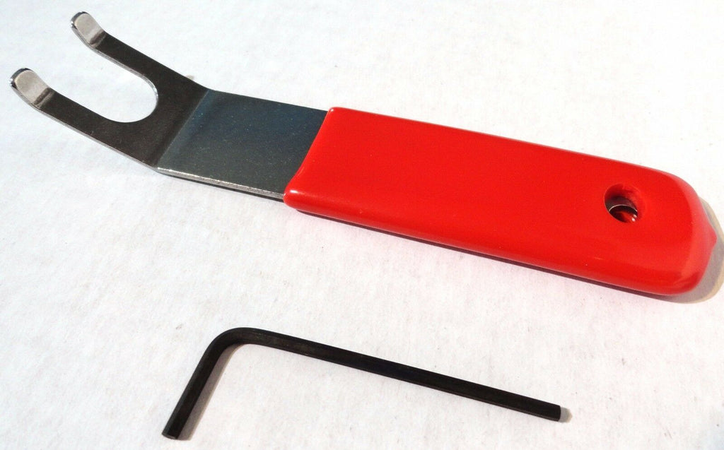 Toggle Switch Face Nut Tool and Allen Wrench Set Universal Red Handle GG#67130