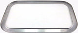 View Window Trim Exterior w/Adhesive Peterbilt 2005 & Newer Stainless UP#21741