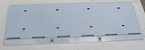 License Plate Holder Dual for Peterbilt Bumper Stainless 28-1/4" Wide UP#21553