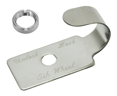 Switch Guard Fifth 5th Wheel Slide Peterbilt 1987-2000 Stainless w/Nut UP#23002