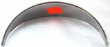 Round 5-3/4” Headlight Visor 2-1/4” Depth Stainless 9.5” Tip to Tip GG#92486