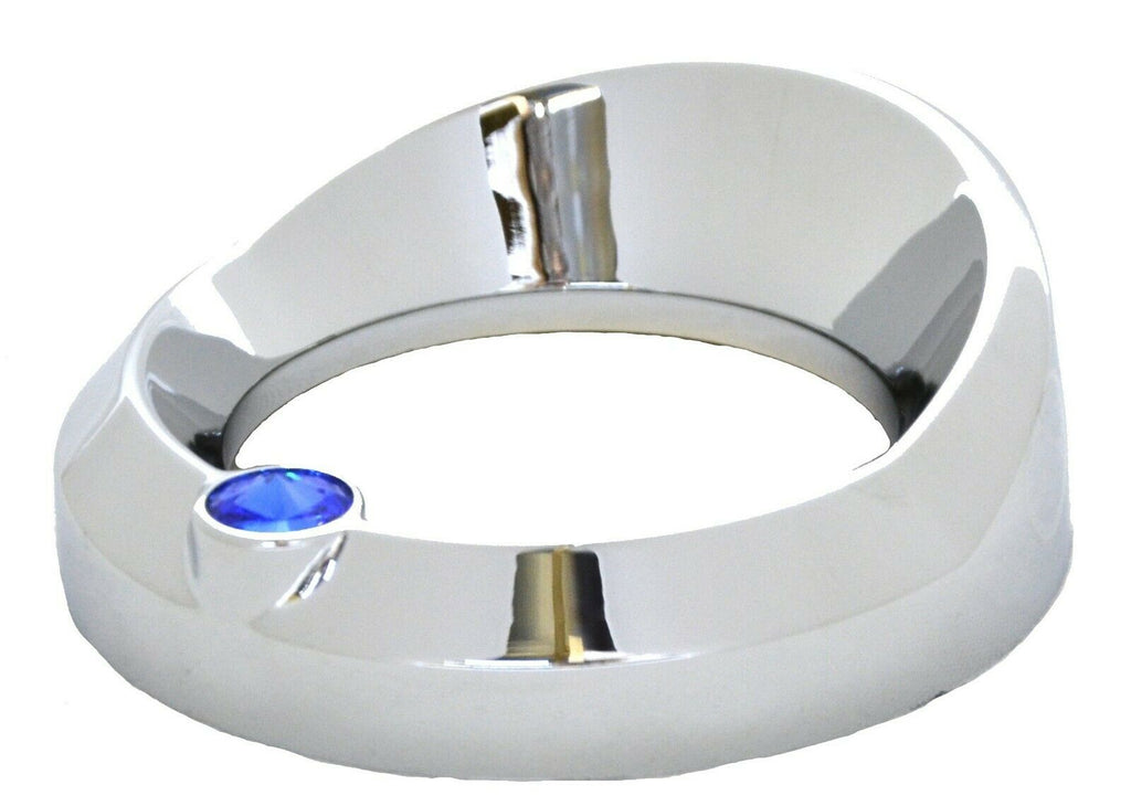 Gauge Cover for 3-3/4" Diameter Speedometer or Tachometer Blue Visor UP#40666 Ea