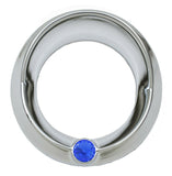 Gauge Cover for 3-3/4" Diameter Speedometer or Tachometer Blue Visor UP#40666 Ea