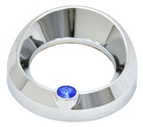 Gauge Cover for 3-3/4" Diameter Speedometer or Tachometer Blue Visor UP#40666 Ea