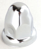 UP Lug Nut Covers 1 1/2" Push-On Bullet Chrome 2 1/4" Tall #10006 Set of 20