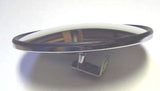 mirror head blind spot 8" round convex center mount "L" bracket included