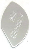 GG Gauge Emblem for Peterbilt Air Cleaner Block Letters Stainless #68437