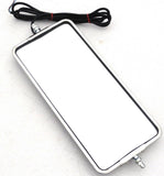Heated Mirror 7" X 16" for 1985-2002 Peterbilt Kenworth Stainless GG#33310 Each