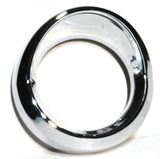 gauge cover small 2-1/8" visor chrome plastic for Peterbilt 2006+