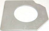 GG Switch Plate for Peterbilt Ignition Key Stainless Steel 2001-06 #68457