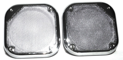 Square Speaker Covers for Various Models Kenworth & Freightliner 5-1/2" UP#40914