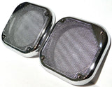 Square Speaker Covers for Various Models Kenworth & Freightliner 5-1/2" UP#40914
