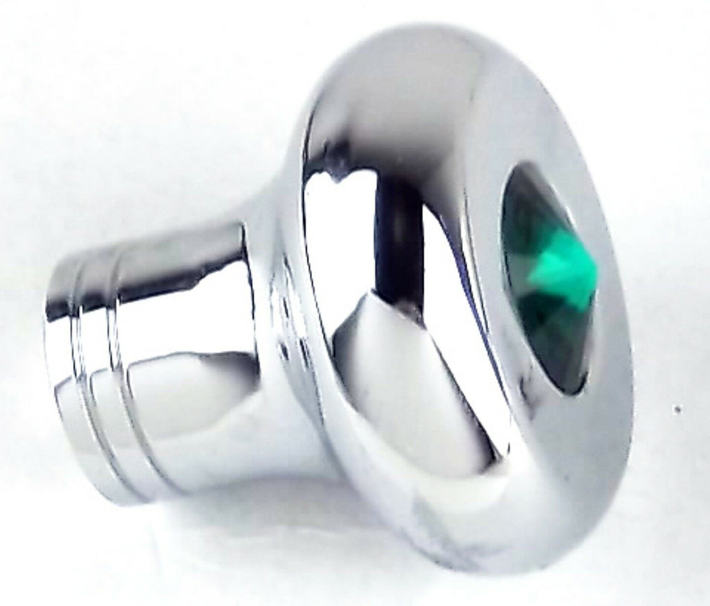 deluxe knob green jewel chrome knob for Kenworth Peterbilt Freightliner Dash