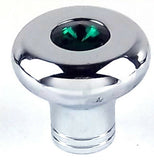 deluxe knob green jewel chrome knob for Kenworth Peterbilt Freightliner Dash