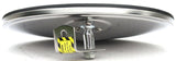 mirror head 8" round convex offset mount chrome Peterbilt Kenworth Freightliner