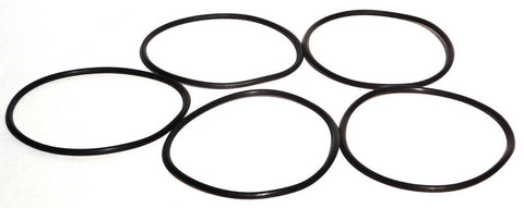 O-rings (5) black rubber for Peterbilt Truck Lite cab light two screw