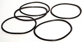 O-rings (5) black rubber for Peterbilt Truck Lite cab light two screw