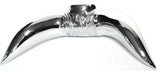 Hood Ornament Bull Horns Universal Fit Chrome 2 Stud 1-5/8" On Center UP#72005