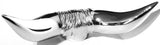 Hood Ornament Bull Horns Universal Fit Chrome 2 Stud 1-5/8" On Center UP#72005