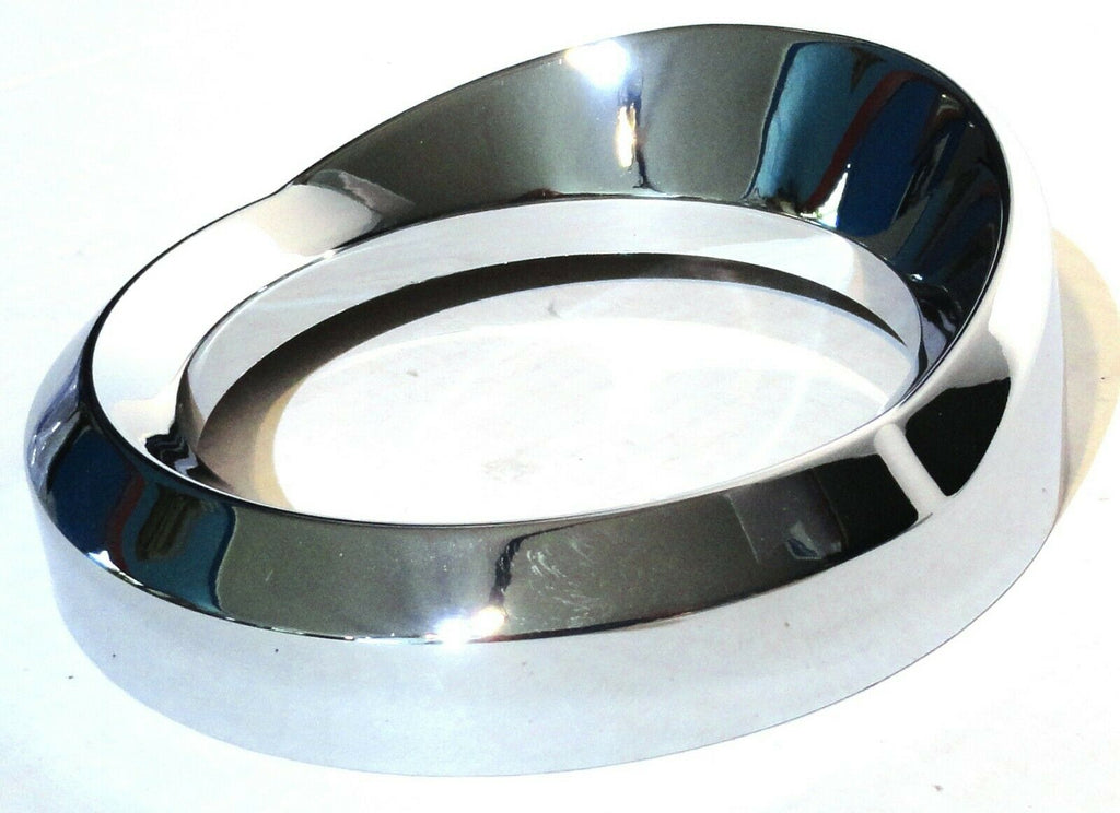 Gauge cover speedometer or tachometer 5 3/8" visor chrome for Kenworth each