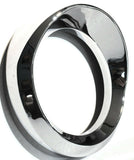 Gauge cover speedometer or tachometer 5 3/8" visor chrome for Kenworth each