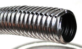 wire loom 1/2" I.D. 72" long chrome plastic for Peterbilt Kenworth Feightliner