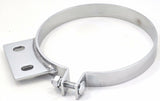 Butt Exhaust Clamp Peterbilt 7" ID., 3-1/2" W/Straight Bracket SS #13523-S Each