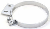 Butt Exhaust Clamp Peterbilt 7" ID., 3-1/2" W/Straight Bracket SS #13523-S Each