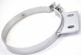 Butt Exhaust Clamp Peterbilt 7" ID., 3-1/2" W/Straight Bracket SS #13523-S Each