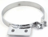Butt Exhaust Clamp Peterbilt 7" ID., 3-1/2" W/Straight Bracket SS #13523-S Each
