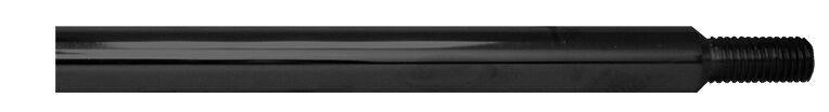 gear shifter shaft extension 12" black coated steel 1/2" standrd thread for Pete