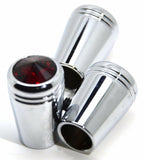 Toggle Switch Extensions for Kenworth Round Switch 1″ Red Jewel Chrome UP#40227