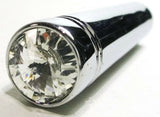 toggle switch extension 1-7/8 short clear Jewel chrome aluminum Peterbilt Pair
