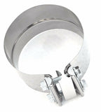Exhaust Clamps 5” I.D./O.D. Preformed Stack Clamp Stainless Steel UP#21338 Pair