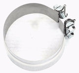 Exhaust Clamps 5” I.D./O.D. Preformed Stack Clamp Stainless Steel UP#21338 Pair
