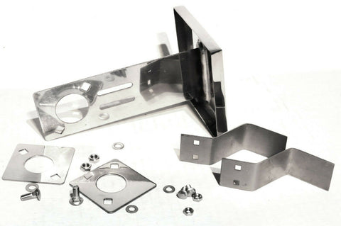 Adjustable Tow Pin Cover for Kenworth Bumper Holes 3.5" Stainless UP#21557 Each