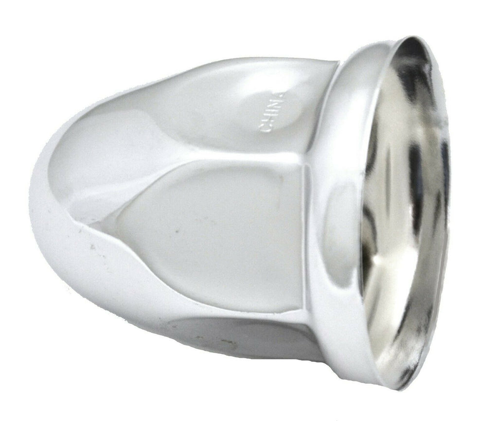 Lug Nut Covers Push-on 33mm Standard Style Chrome 2 1/8 Tall HTS#11111 Set of 20