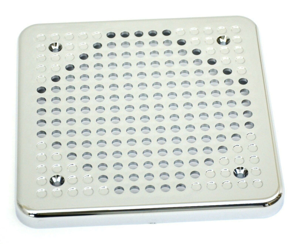 Grand General Speaker Cover for Kenworth 5 5/8 Square Chrome Plastic #52021 Each