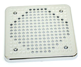 Grand General Speaker Cover for Kenworth 5 5/8 Square Chrome Plastic #52021 Each