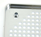 Grand General Speaker Cover for Kenworth 5 5/8 Square Chrome Plastic #52021 Each