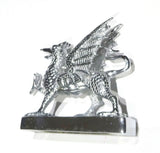GG Hood Ornament Pull Dragon for Flat Surface Chrome Plated 5 1/4" Long #48320