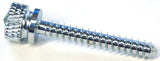 Dash Screws for Freightliner Green Jewel Chrome 1 1/2" Tall UP#24054 Set of 2