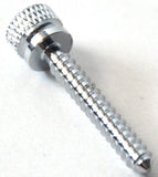 Dash Screws for Freightliner Green Jewel Chrome 1 1/2" Tall UP#24054 Set of 2