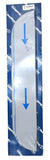 RW Top of Door Trim Chopped Look for 379 Peterbilt 2005+ 304 Stainless #N30434