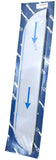 RW Top of Door Trim Chopped Look for 379 Peterbilt 2005+ 304 Stainless #N30434
