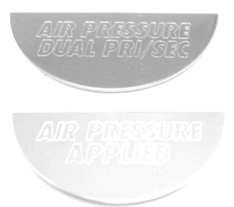 GG Gauge Emblems for Freightliner Air Pressure Applied & Air Dual PRI/ Sec-68810