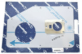 RW Sleeper Bunk Control Trim 359 Peterbilt Passengers Side 304 Stainless #N33970